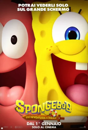 Il poster del film SpongeBob &ndash; Un&rsquo;avventura da Pirati.