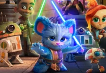 La key art della terza stagione di Star Wars: Young Jedi Adventures.