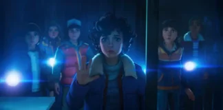 Una scena dalla serie Stranger Things: Storie dal 1985.