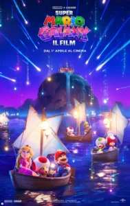 Il teaser poster del film Super Mario Galaxy - Il Film.