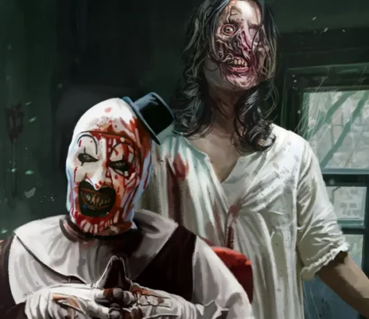 La key-art del gioco Terrifier: The ARTcade Game.