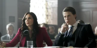 Una scena dalla serie TV The Rainmaker.