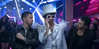 I Jonas Brothers nel film A Very Jonas Christmas Movie.