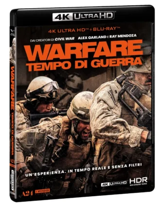 La versione homevideo del film Warfare.
