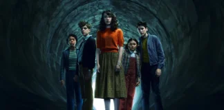 In foto alcuni protagonisti della serie It: Welcome to Derry.