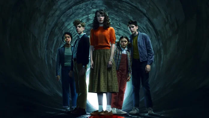 Welcome,derry.puntata.4.cover In foto alcuni protagonisti della serie It: Welcome to Derry.