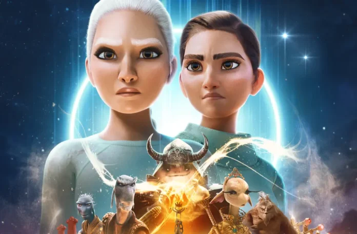 La key-art della stagione 3 della serie Wondla.