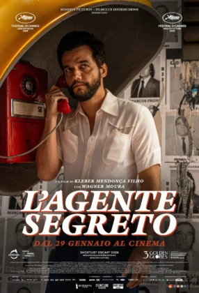 Il poster del film L'agente segreto.