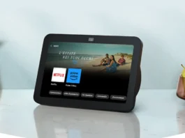 In foto Amazon Alexa Echo Show 8.