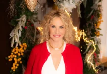 Antonella Clerici nel programma Cena di Natale – La festa della cucina italiana.