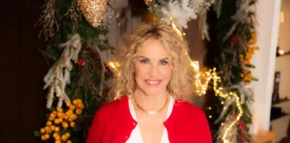 Antonella Clerici nel programma Cena di Natale – La festa della cucina italiana.