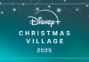 Il logo dell'evento Disney+ Christmas Village.