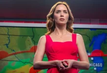 Emily Blunt nel film Disclosure Day.