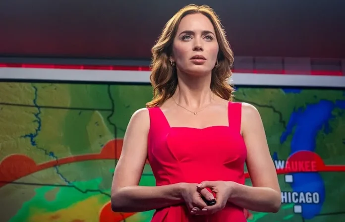 Emily Blunt nel film Disclosure Day.