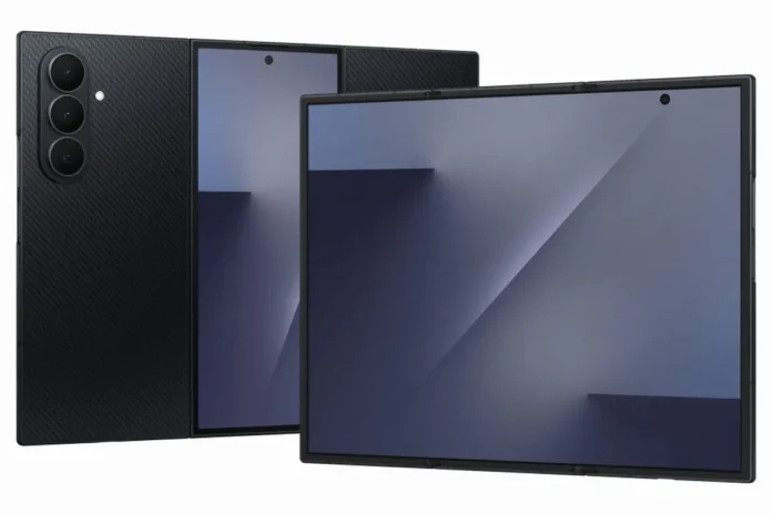 In foto lo smartphone Samsung Galaxy ZTriFold.