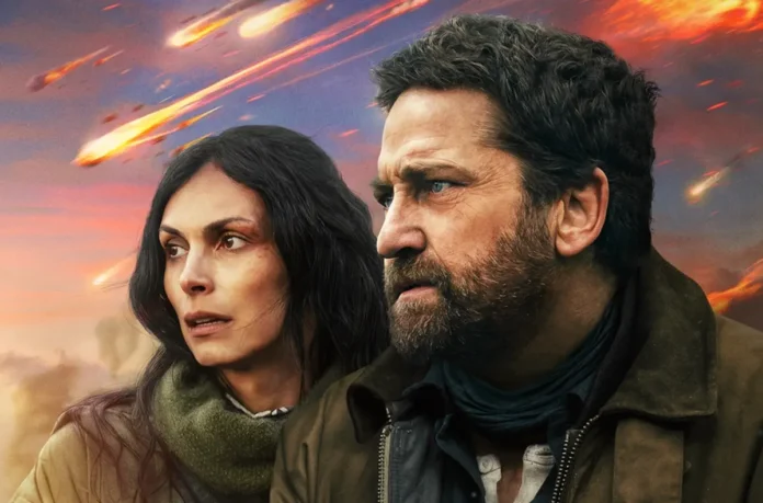 Gerard Butler e Morena Baccarin in Greenland 2 - Migration.