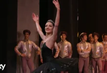 Nicoletta Manni nel documentario Il sogno bianco – Dietro le quinte de “Il lago dei cigni”.