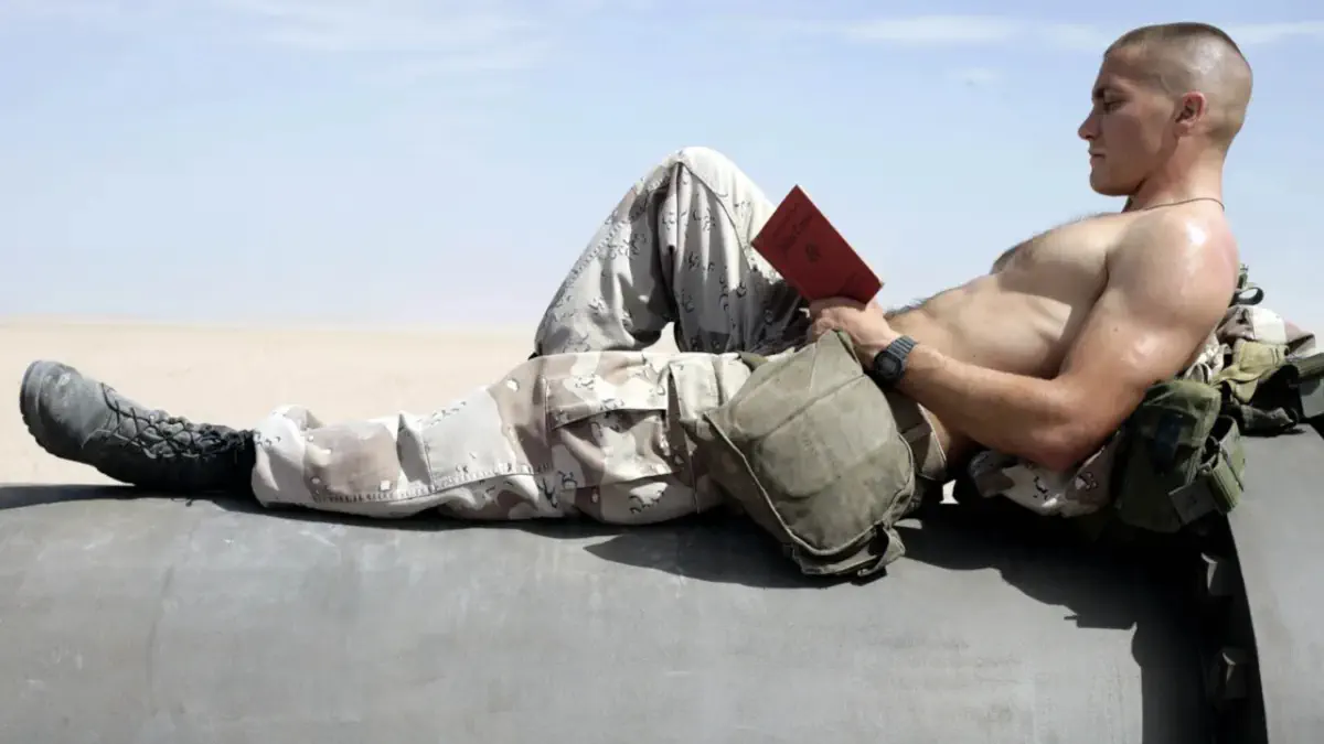 Jake Gyllenhaal nel film Jarhead.