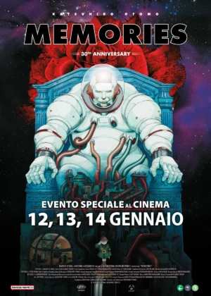 Il poster dell'anime Memories.