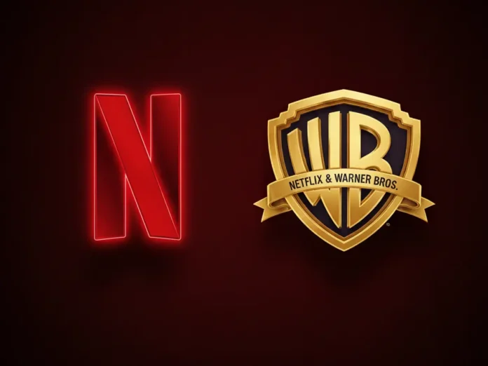 Una immagine che mostra il logo Netflix e quelli di Warner Bros.