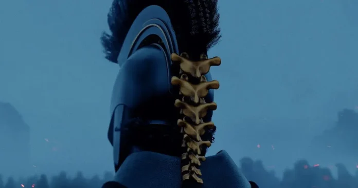 Una immagine del poster del film Odissea.