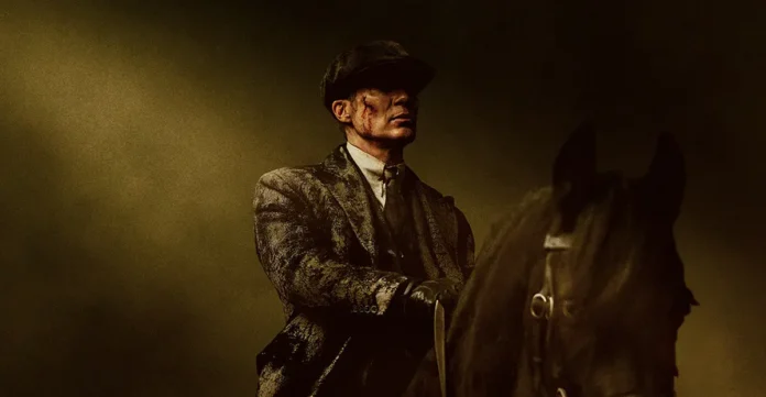 Il poster del film Netflix Peaky Blinders: The Immortal Man.