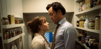 Alex Hassell nella stagione 2 della serie Rivals.
