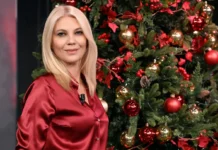 Eleonora Daniele nel programma Rai Storie Italiane.