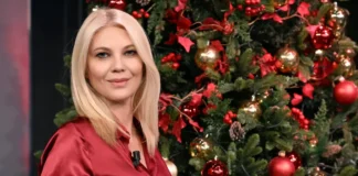 Eleonora Daniele nel programma Rai Storie Italiane.
