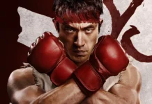 Il personaggio di Ryu nel film Street Fighter,