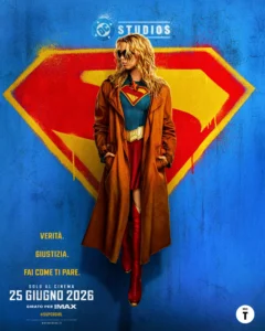 Il poster del film Supergirl.