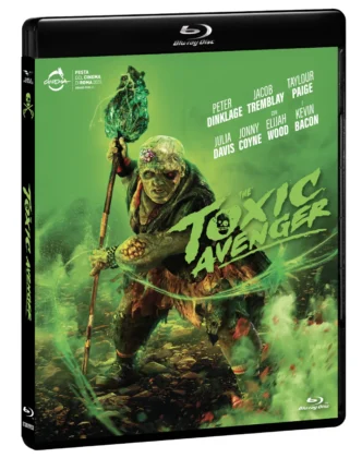 La versione homevideo del film TheToxic Avenger.