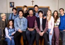 I protagonisti della serie Rai Un Professore.