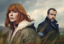 Kelly Reilly e Rafe Spall nella serie Under Salt Marsh.