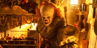 Bill Skarsgård nella puntata finale di It: Welcome to Derry.