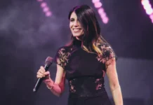 La cantante Giorgia nel talent X-Factor 2025.