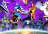 Una foto della locandina del gioco Marvel Cosmic Invasion.