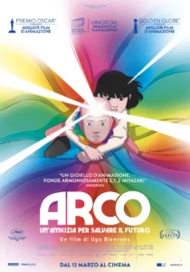 Il poster del film Arco – Un’amicizia per salvare il futuro.