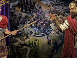 Una immagine del gioco strategico Sid Meier’s Civilization VII Arcade Edition.