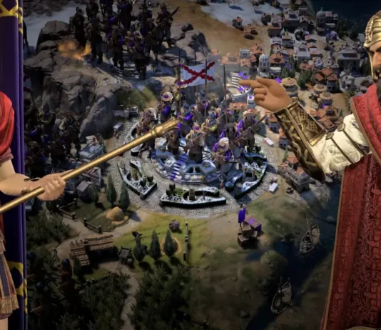 Una immagine del gioco strategico Sid Meier’s Civilization VII Arcade Edition.