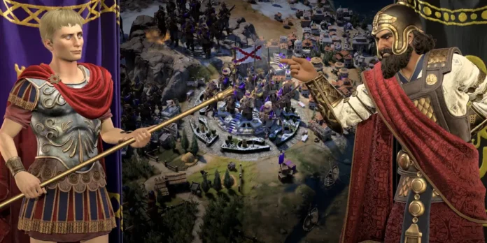 Una immagine del gioco strategico Sid Meier’s Civilization VII Arcade Edition.