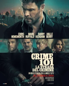 Il poster del film Crime 101 - La Strada del Crimine.
