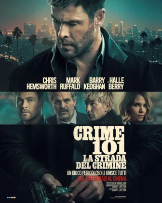 Il poster del film Crime 101 - La Strada del Crimine.