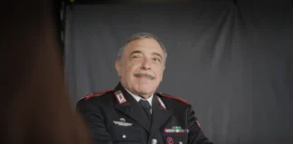 Nino Frassica nel programma Il dietro del dietro le quinte di Don Matteo.