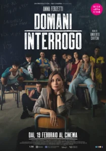 Il poster del film Domani interrogo.
