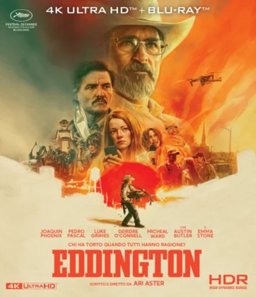 L'edizione homevideo del film Eddington.