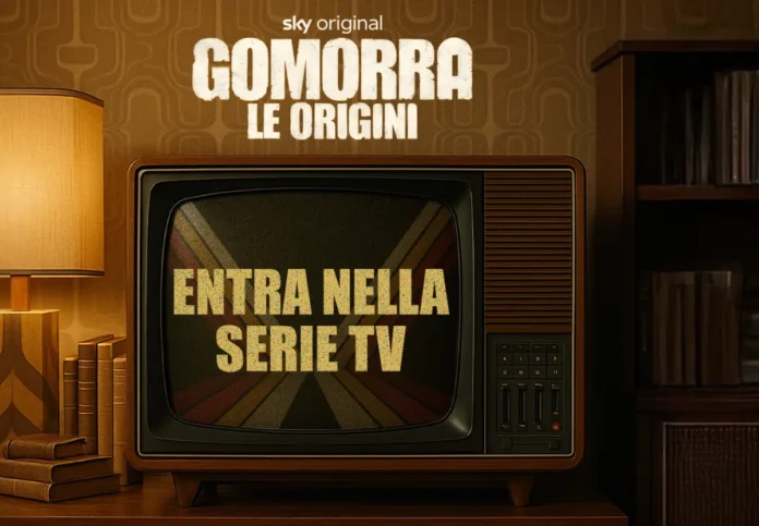La cover dell'evento legato alla serie TV Sky Gomorra - Le origini.