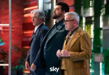 In foto i giudici dello show MasterChef Italia.