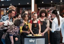 In foto i partecipanti al Pressure Test di Masterchef Italia.