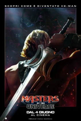 Il poster del film Masters Of The Universe.